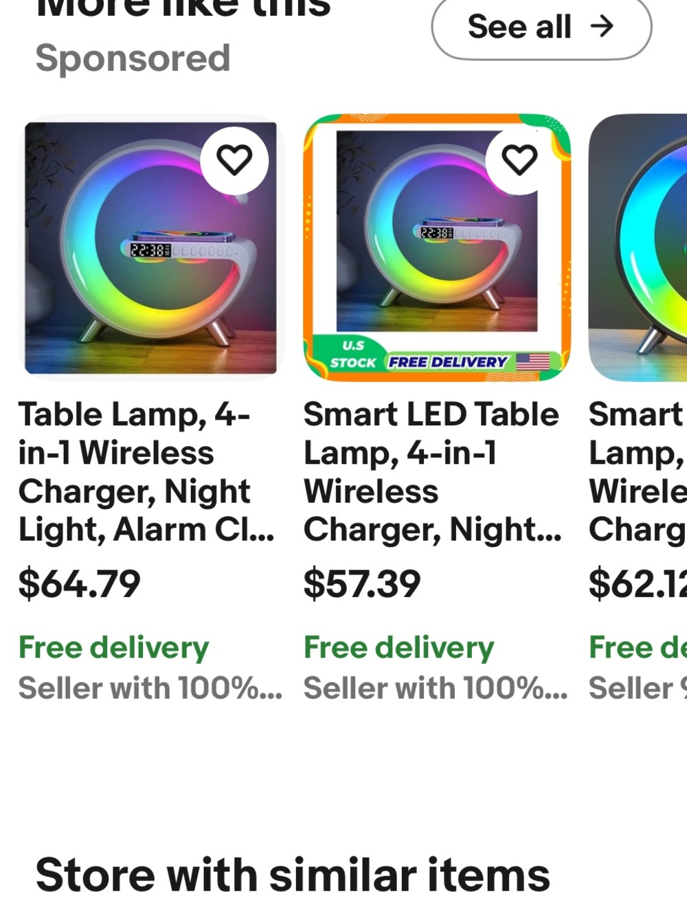 Smart Light Sound Machine - Multicolor LED Alarm Clock - Picture 5 of 5